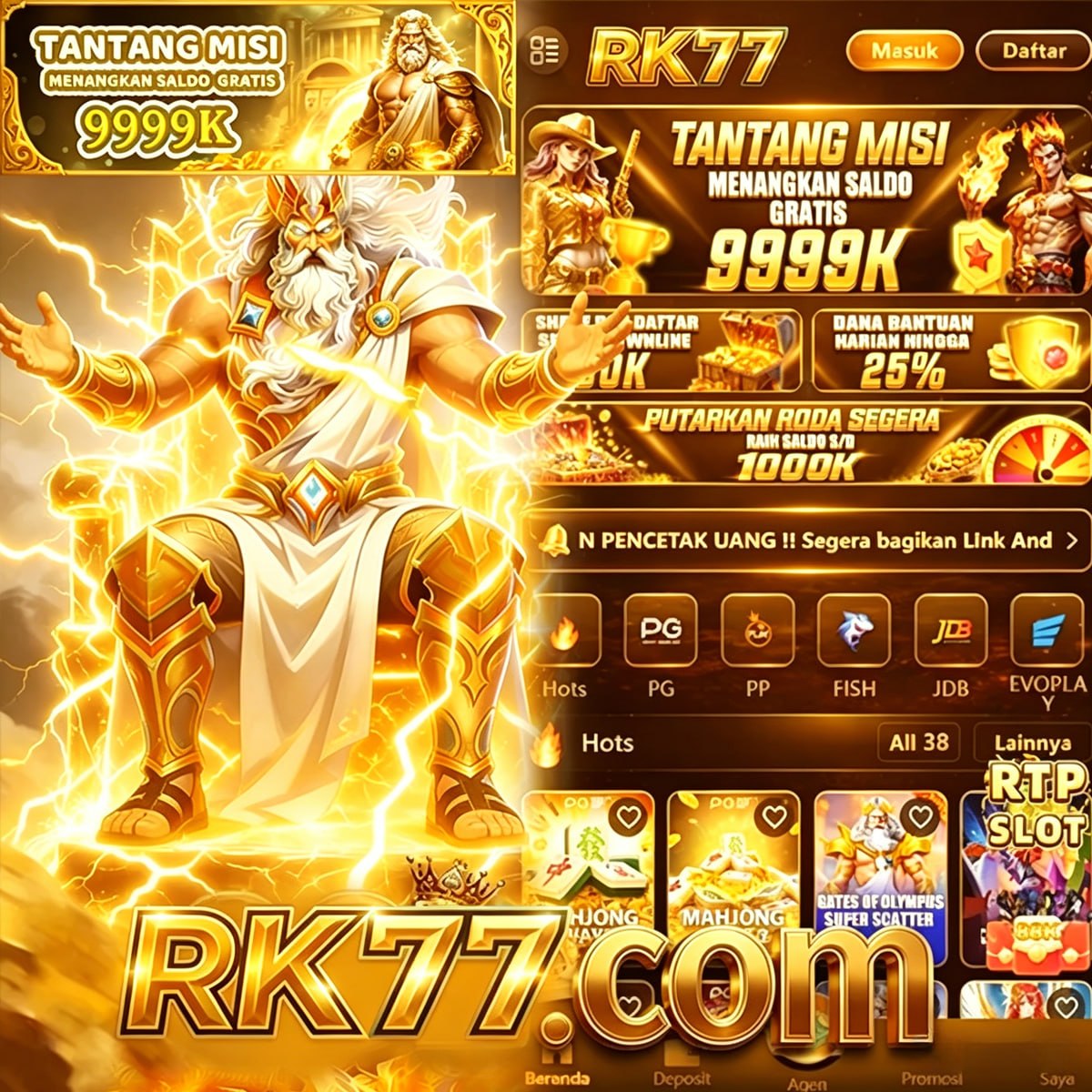 RK77 - Portal Resmi Game Kasino dengan Link Daftar dan Akses Alternatif