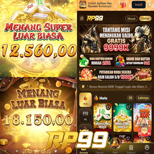 RP99 - Situs Resmi Slot Online dan Pilihan Game PG Soft