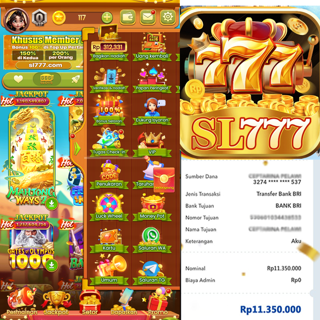 Tampilan ketiga sl777